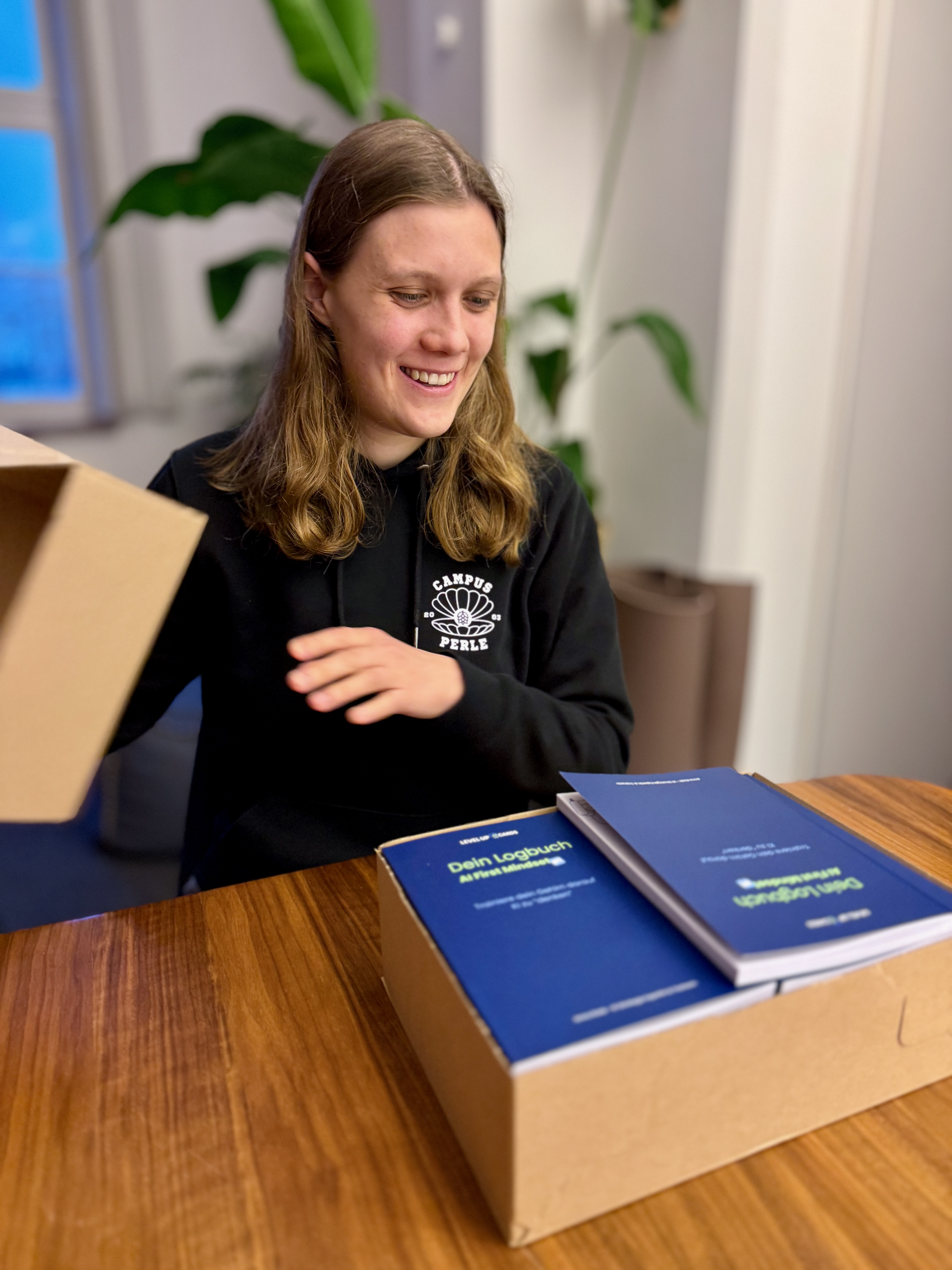 Logbücher kommen im Chocoversum an