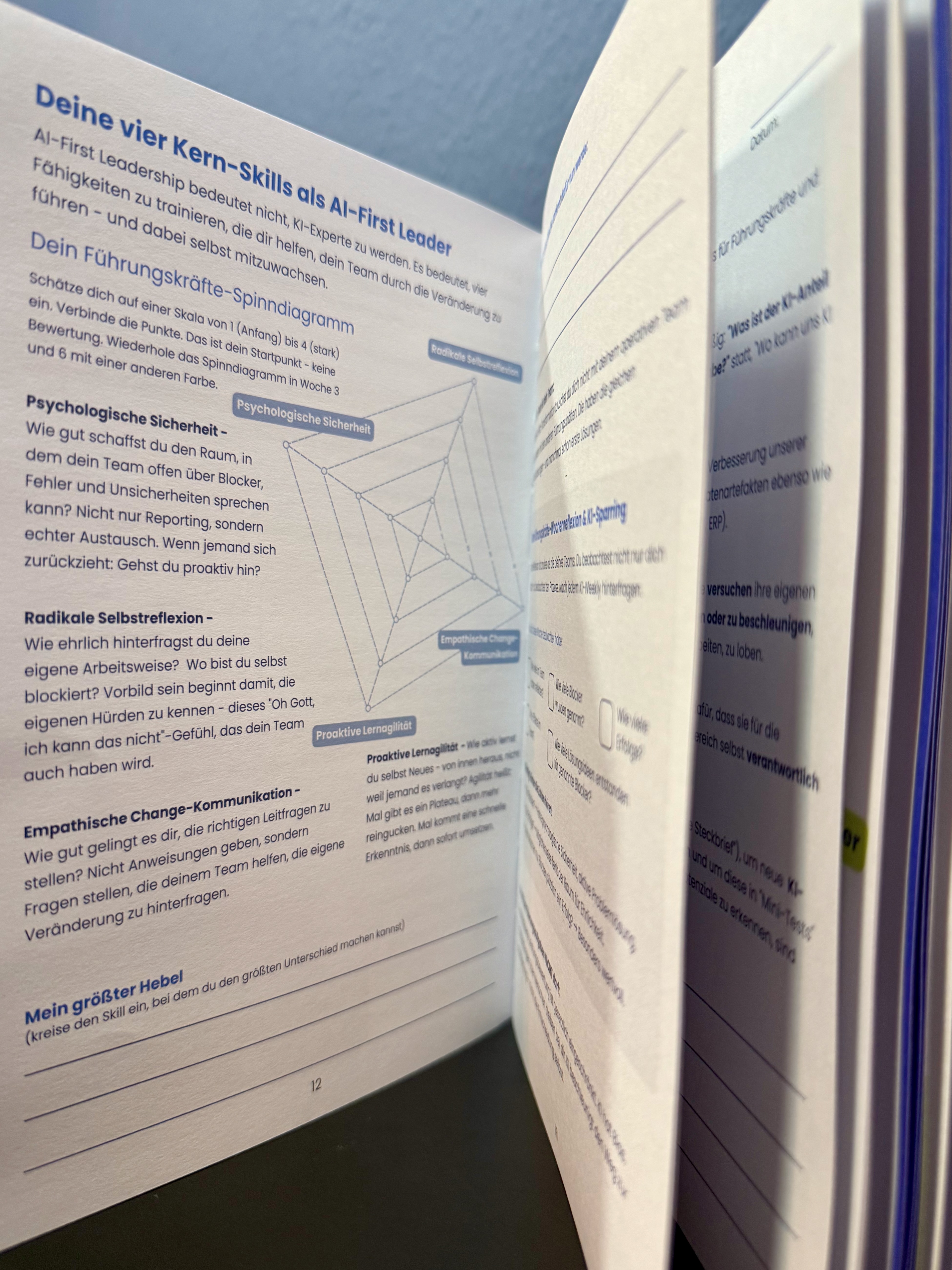 Exkurs für Führungskräfte im Logbuch
